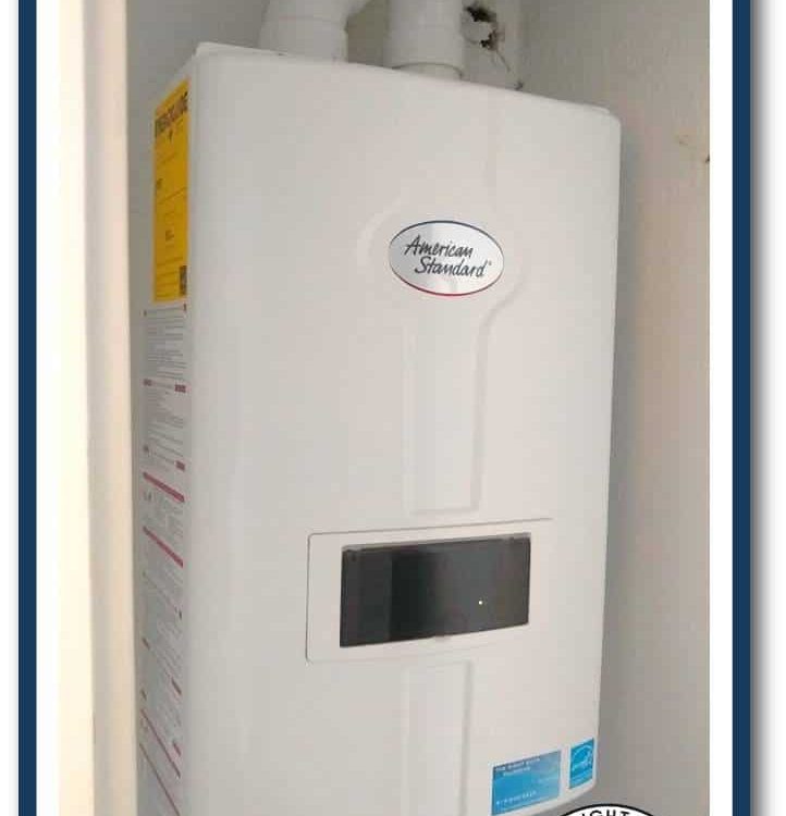 American Standard tankless water heater