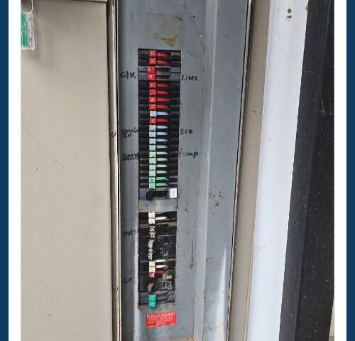 Old Zinsco Electrical Panel a potential fire hazardous